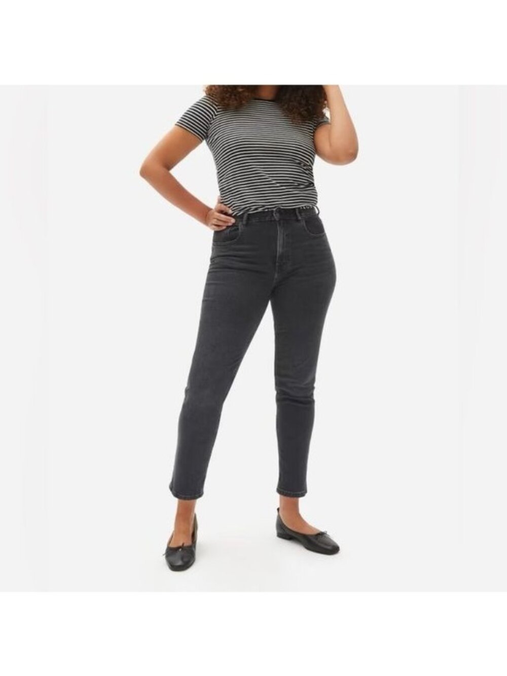 EVERLANE The Curvy Cheeky high rise Jean 24